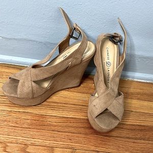 Chinese Laundry Y2K Wedge Sandals